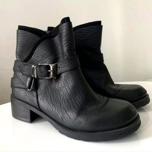 Rachel Roy Designer Leather Boots Low Heel High Quality 7